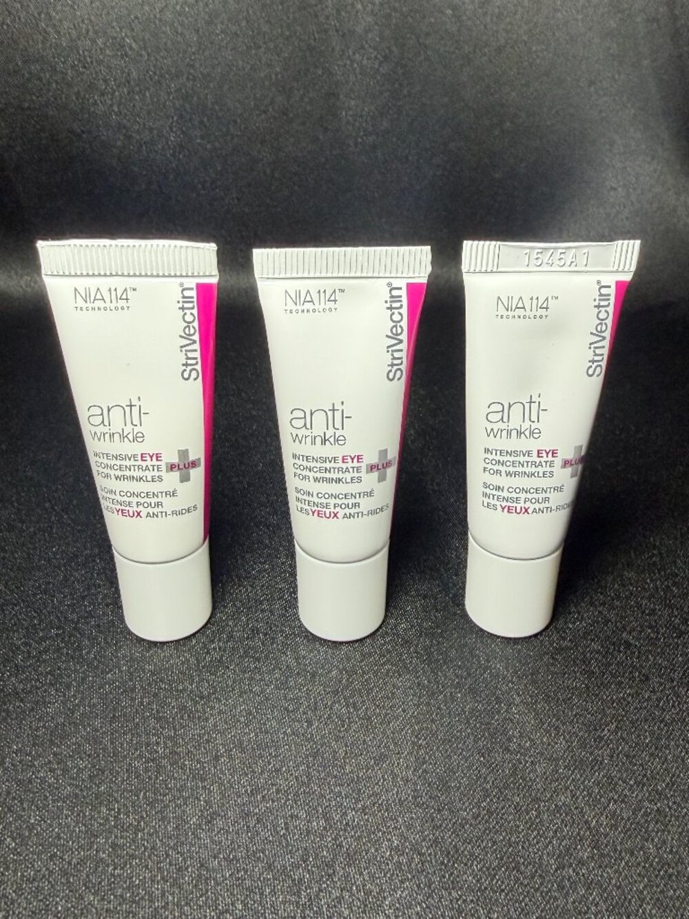 3x StriVectin Anti-Wrinkle Intensive Eye Concentrate Travel Size 7mL .25oz New